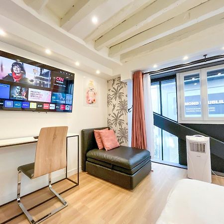 Ferienwohnung Urban Flat 179 - Pretty Loft Montorgueil Paris Exterior foto