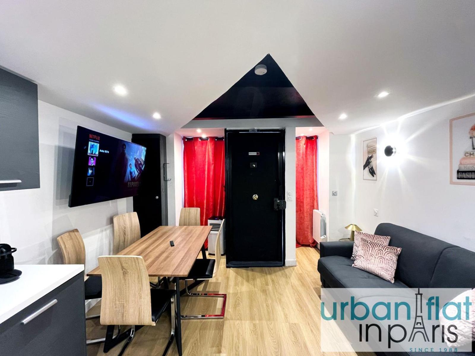 Ferienwohnung Urban Flat 179 - Pretty Loft Montorgueil Paris Exterior foto