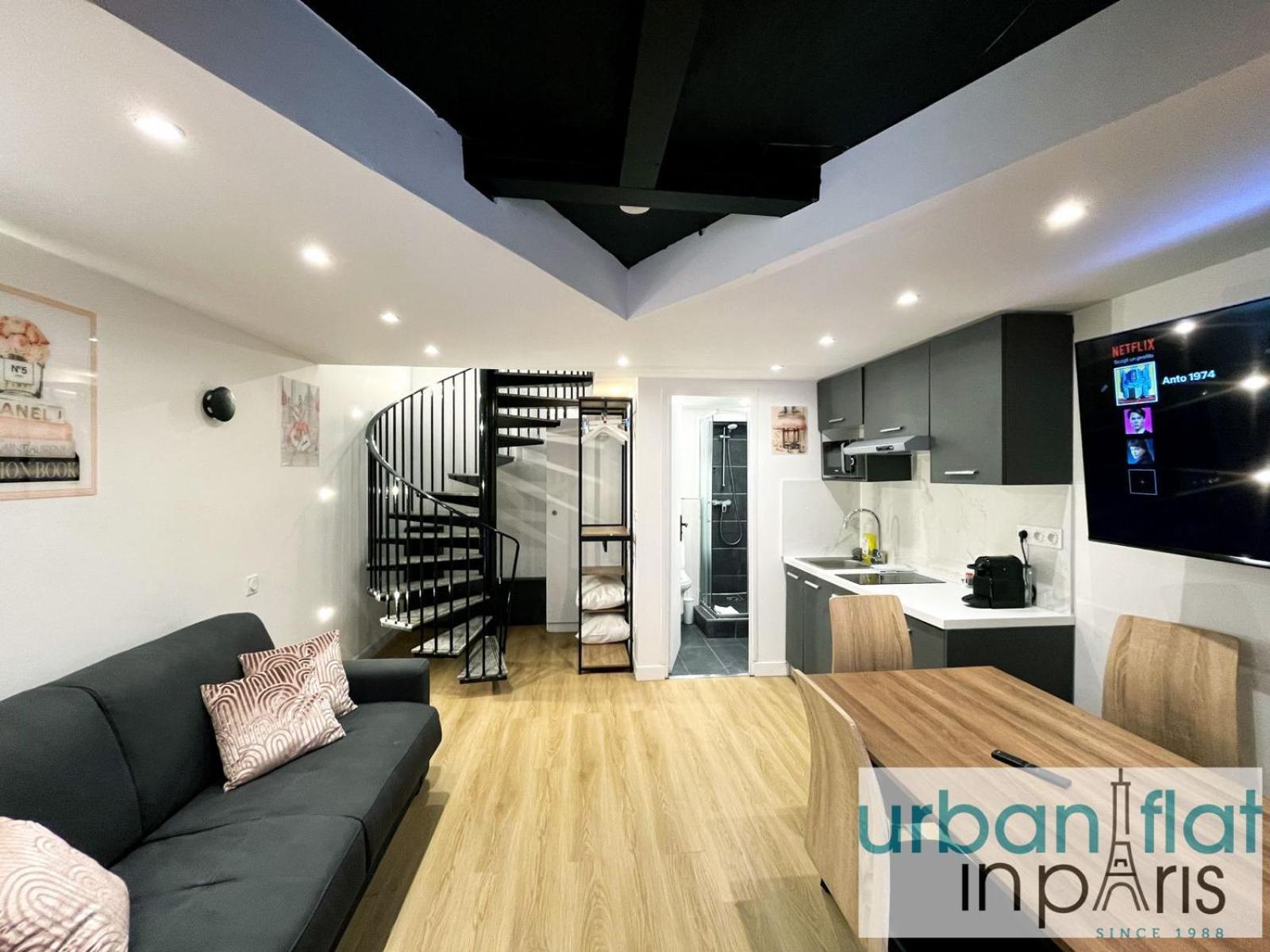 Ferienwohnung Urban Flat 179 - Pretty Loft Montorgueil Paris Exterior foto