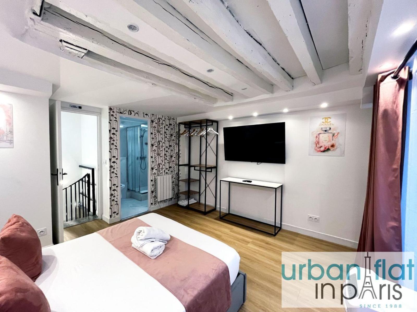 Ferienwohnung Urban Flat 179 - Pretty Loft Montorgueil Paris Exterior foto