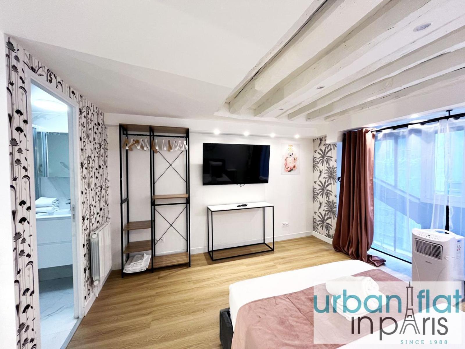 Ferienwohnung Urban Flat 179 - Pretty Loft Montorgueil Paris Exterior foto