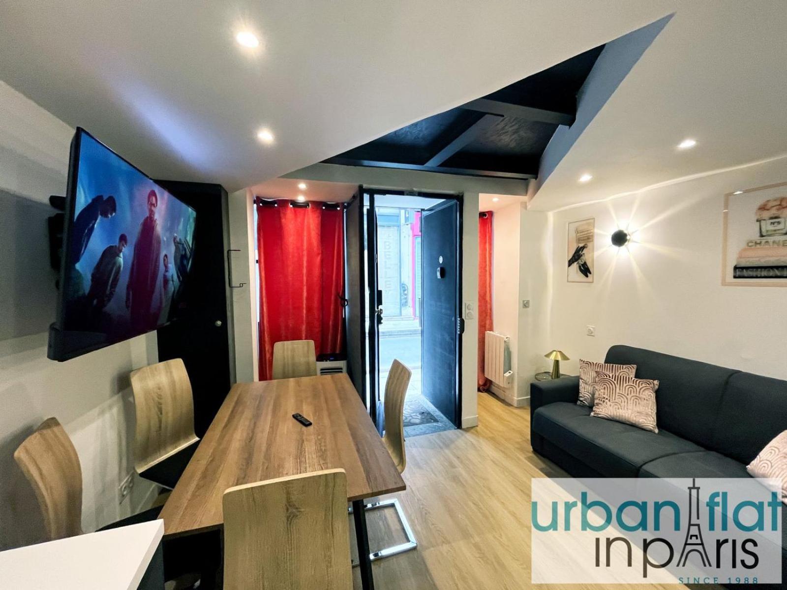 Ferienwohnung Urban Flat 179 - Pretty Loft Montorgueil Paris Exterior foto