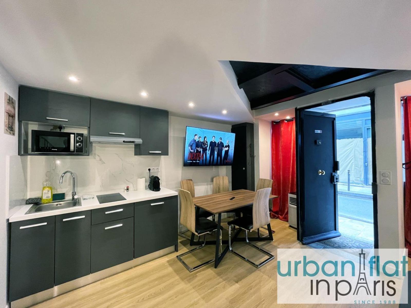 Ferienwohnung Urban Flat 179 - Pretty Loft Montorgueil Paris Exterior foto