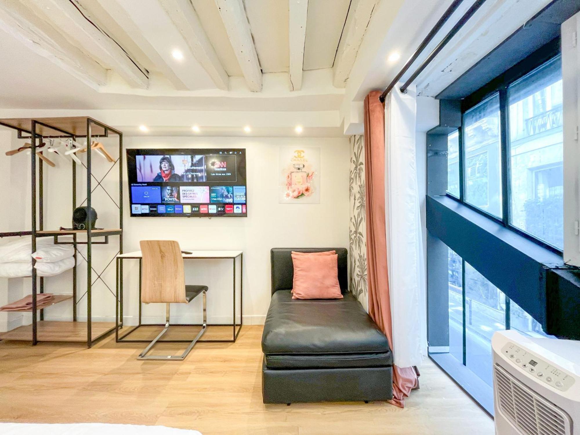 Ferienwohnung Urban Flat 179 - Pretty Loft Montorgueil Paris Exterior foto